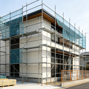Scaffolding Erection Services for Residential Roof Work