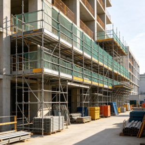 Labor Services for Erecting Temporary Work Platforms at Construction Sites