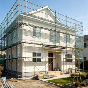 Labor Services for Residential Exterior Maintenance Scaffolding