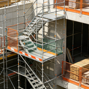 Temporary Elevated Work Platform Erection Service for Construction Support