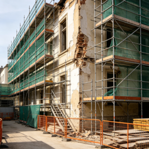 On-site Scaffolding Erection and Dismantling Labor Services for Renovation Projects