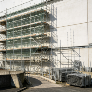 Erection and Dismantling Services for Temporary Outdoor Maintenance Scaffolding